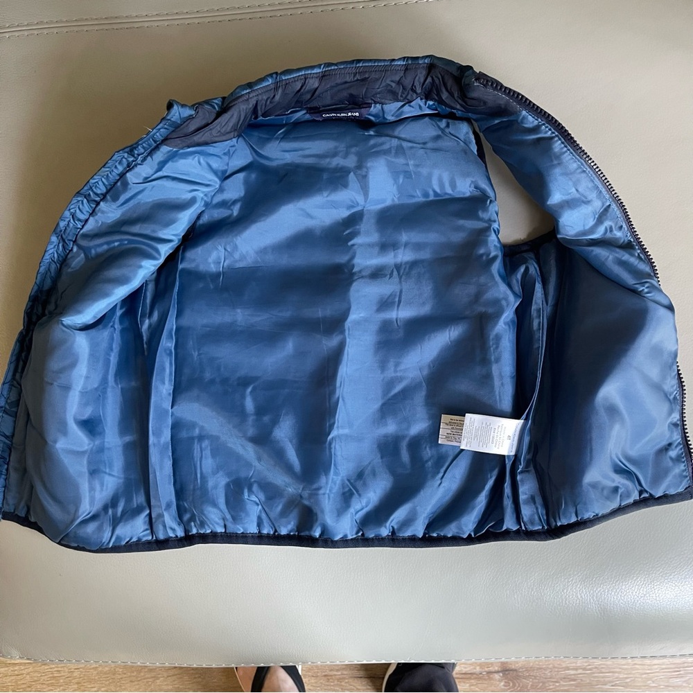 Calvin Klein Jeans Blue Kids Vest Size 4t - Picture 4 of 6